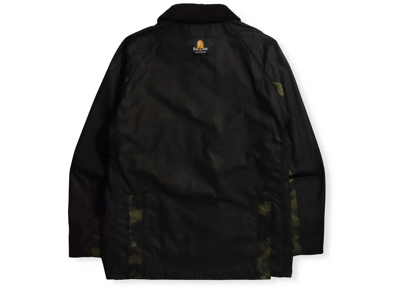 BAPE x Barbour 1st Camo Bedale Jacket Black - vue secondaire B
