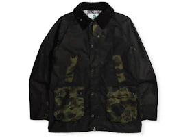 BAPE x Barbour 1st Camo Bedale Jacket Black - vue 360
