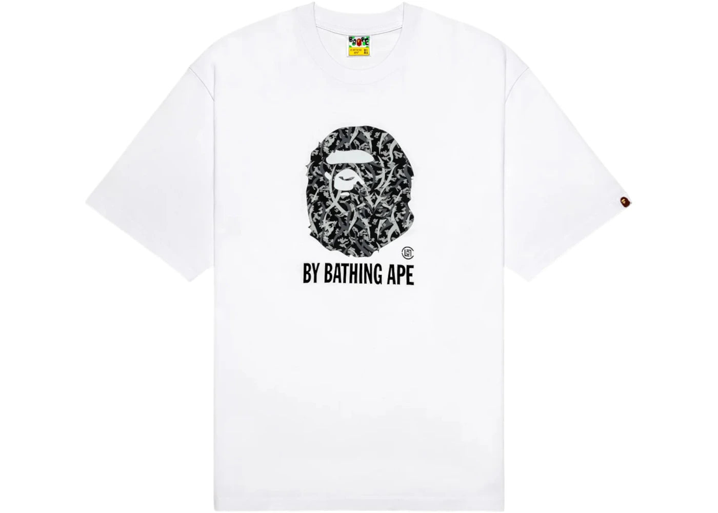 BAPE x CLOT By Bathing Ape Relaxed Fit T-shirt White - vue secondaire A