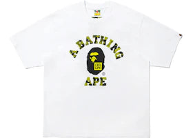 BAPE x CR7Life Ronaldo College Tee White