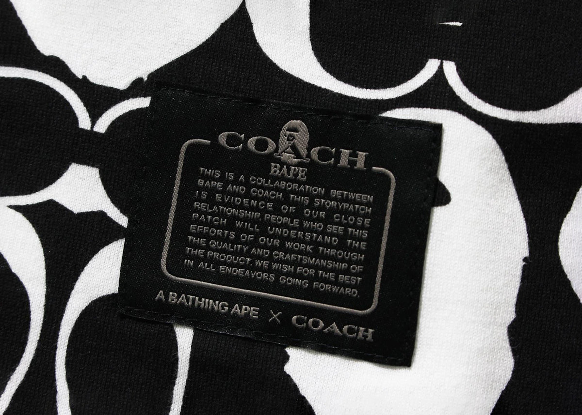 BAPE x Coach Tee Black - vue secondaire B