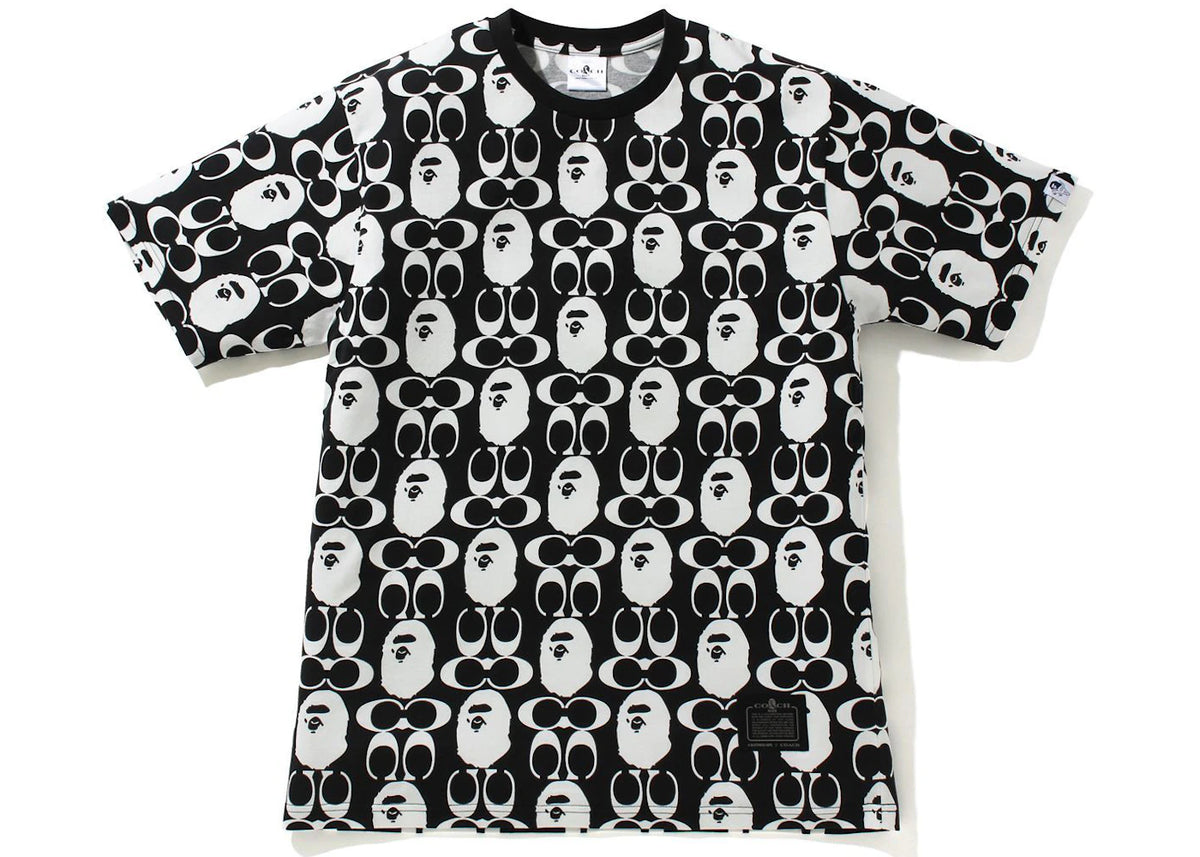 BAPE x Coach Tee Black - vue 360
