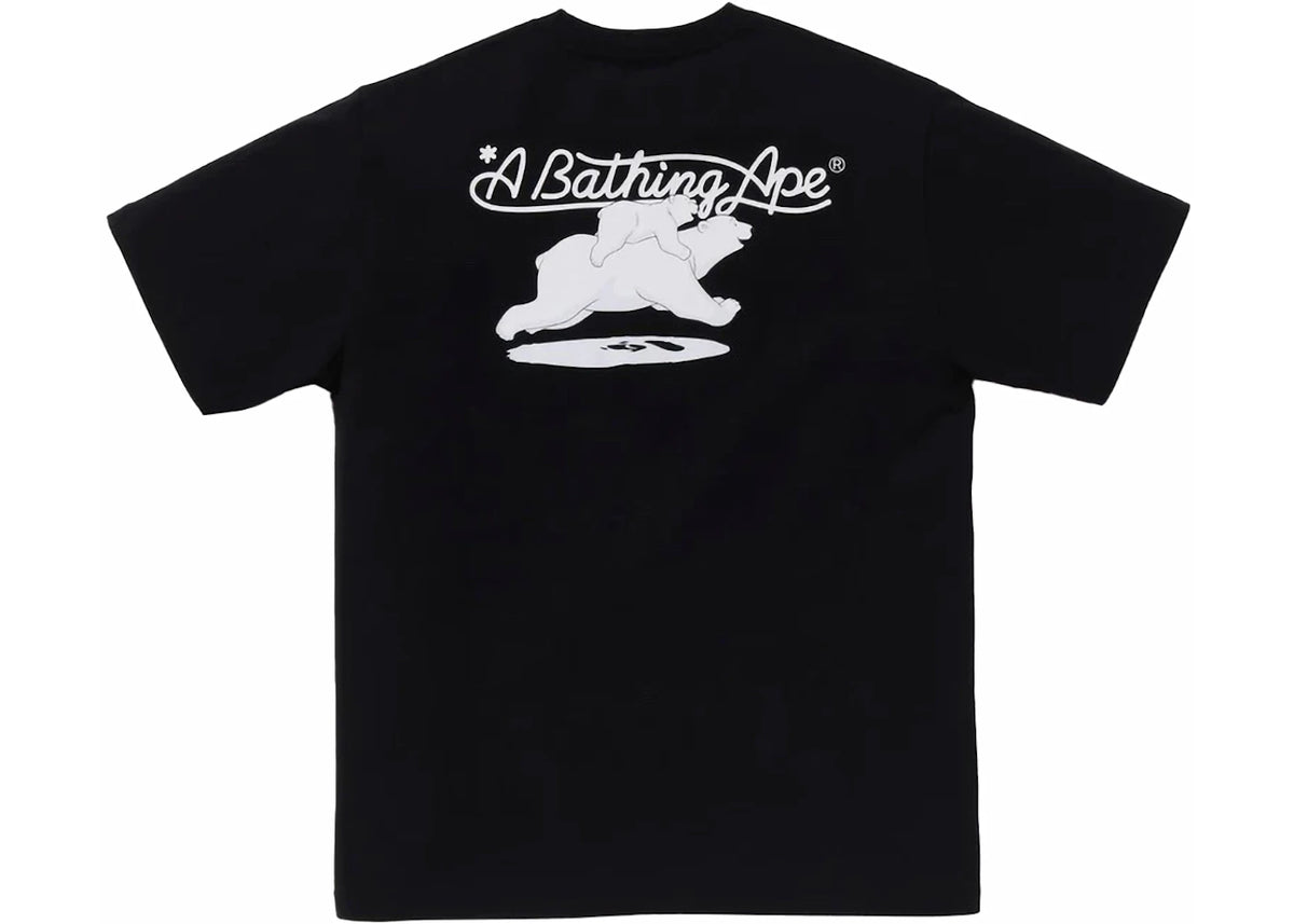 BAPE x Coca-Cola Photo Ape Head Tee Black - vue secondaire A
