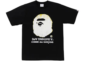 BAPE x Comme des Garcons Osaka Big Ape Head Tee (SS26) Black