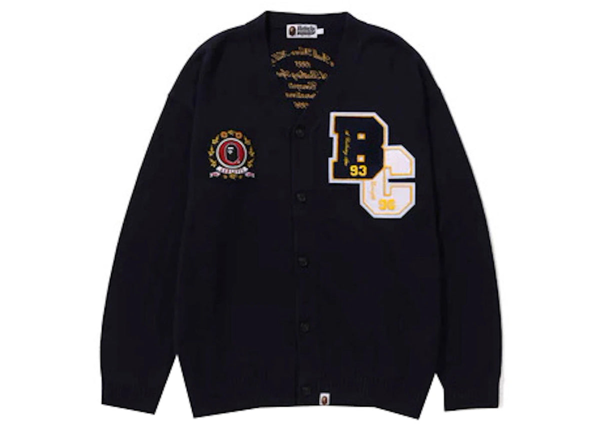 BAPE x Concepts Cardigan Navy - vue secondaire A