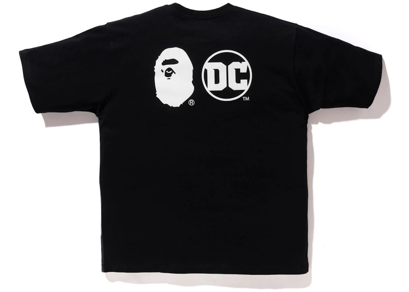 BAPE x DC Batman Relaxed Tee Black - vue secondaire B