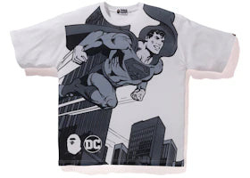 BAPE x DC Superman Relaxed Tee White