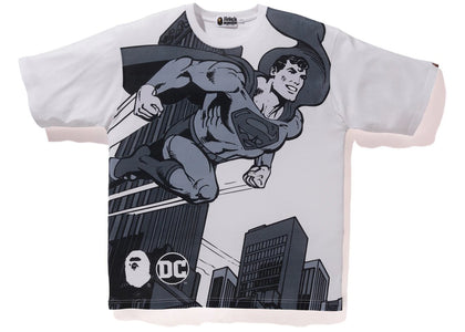 BAPE x DC Superman Relaxed Tee White - product view 2