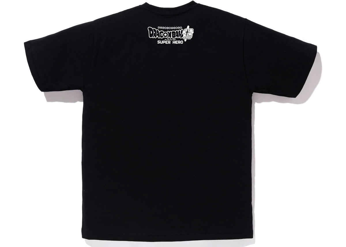 BAPE x Dragon Ball Super Goku & Gohan & Pan & Piccolo &Vegeta Baby Milo Japan Exclusive Tee Black - vue secondaire B