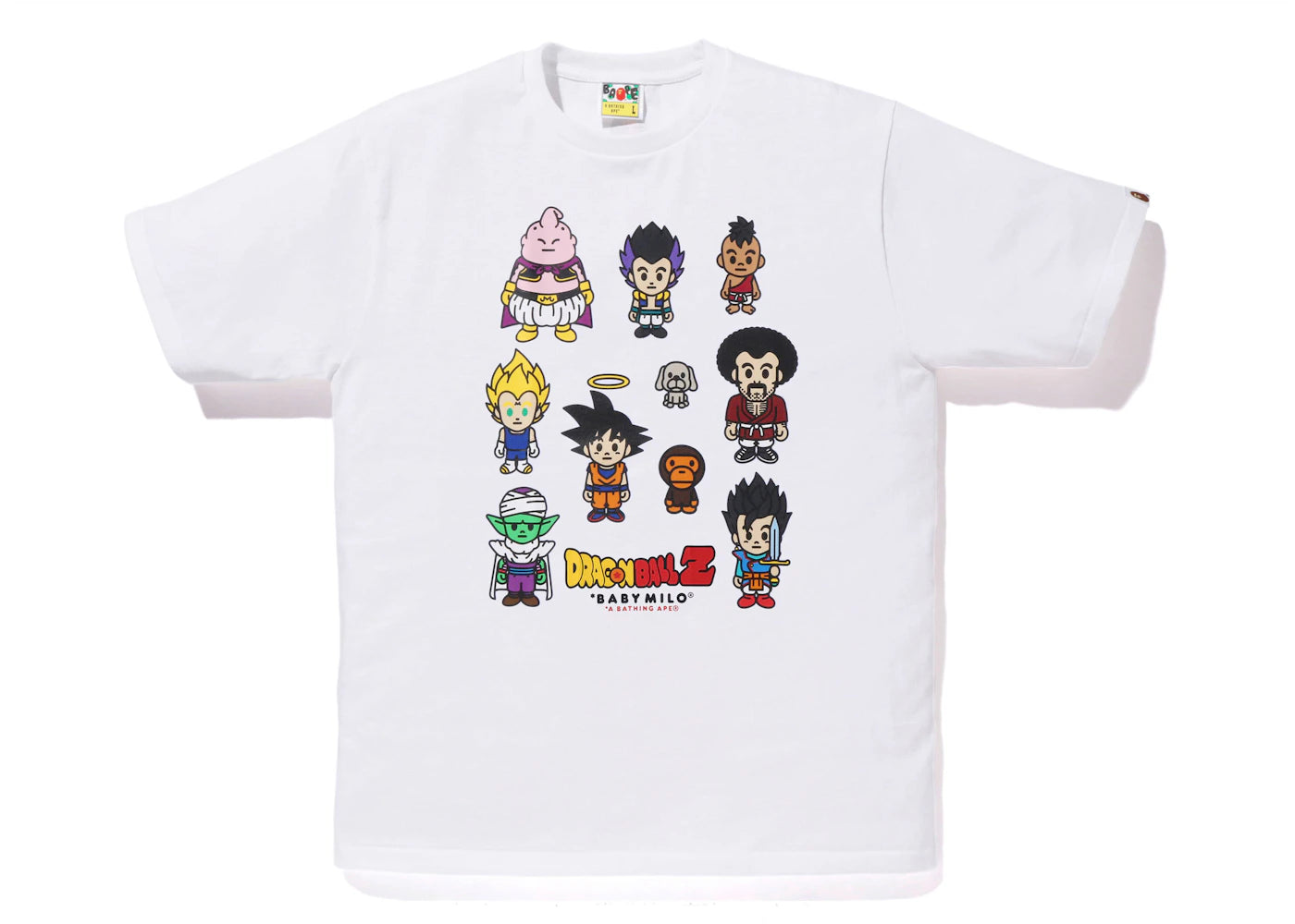 BAPE x Dragon Ball Z Baby Milo Tee White - vue secondaire A