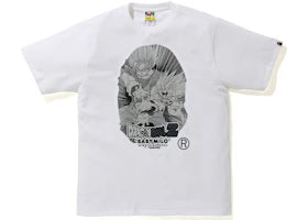 BAPE x Dragon Ball Z Big Ape Head Tee White
