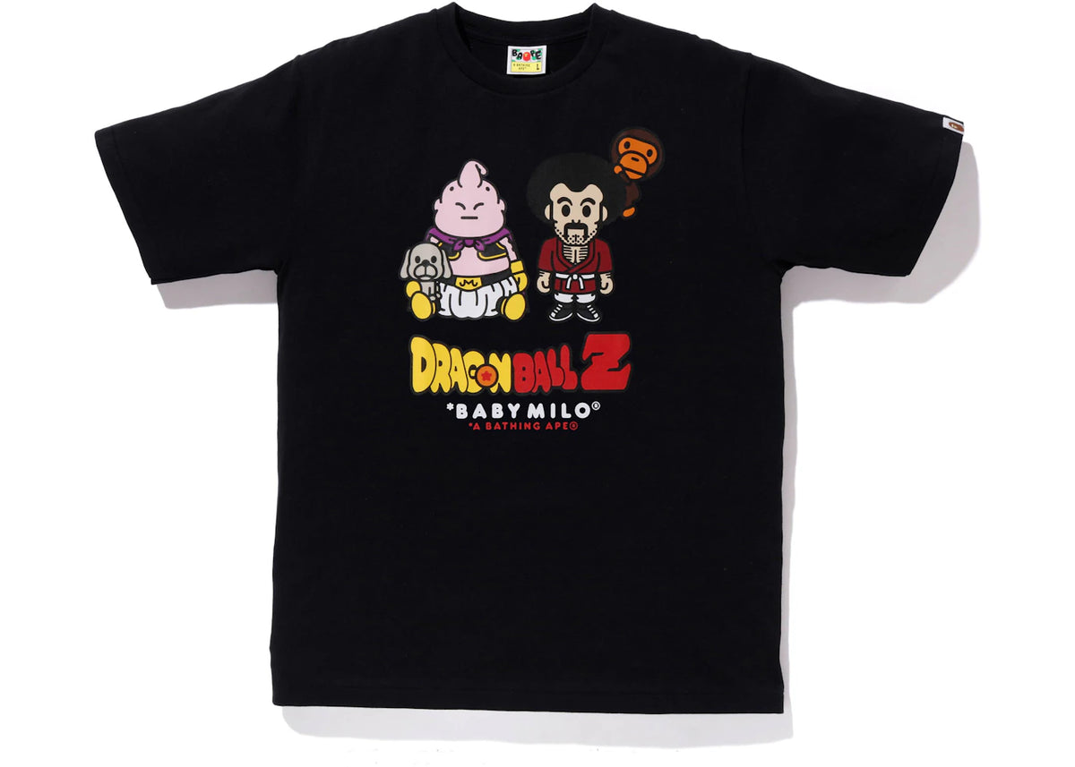 BAPE x Dragon Ball Z Majin Buu & Mr. Satan Baby Milo Tee Black - vue secondaire A