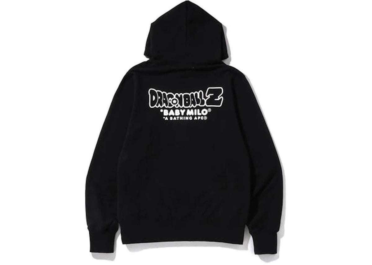 BAPE x Dragon Ball Z Pullover Hoodie Black - vue secondaire B