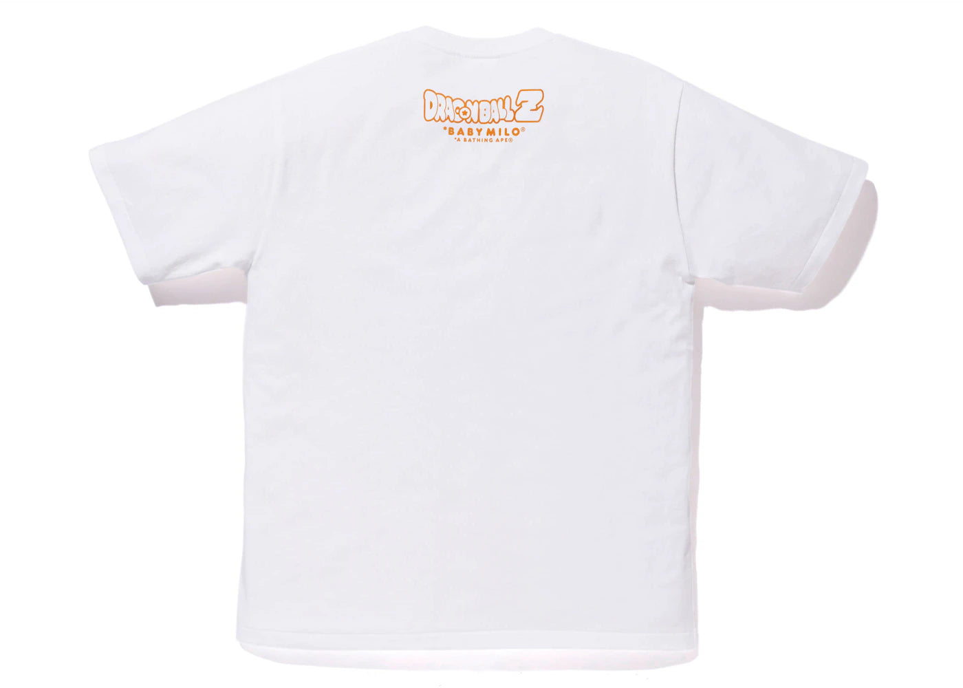BAPE x Dragon Ball Z Super Saiyan Vegeta & Son Goku Baby Milo Tee White - vue secondaire B