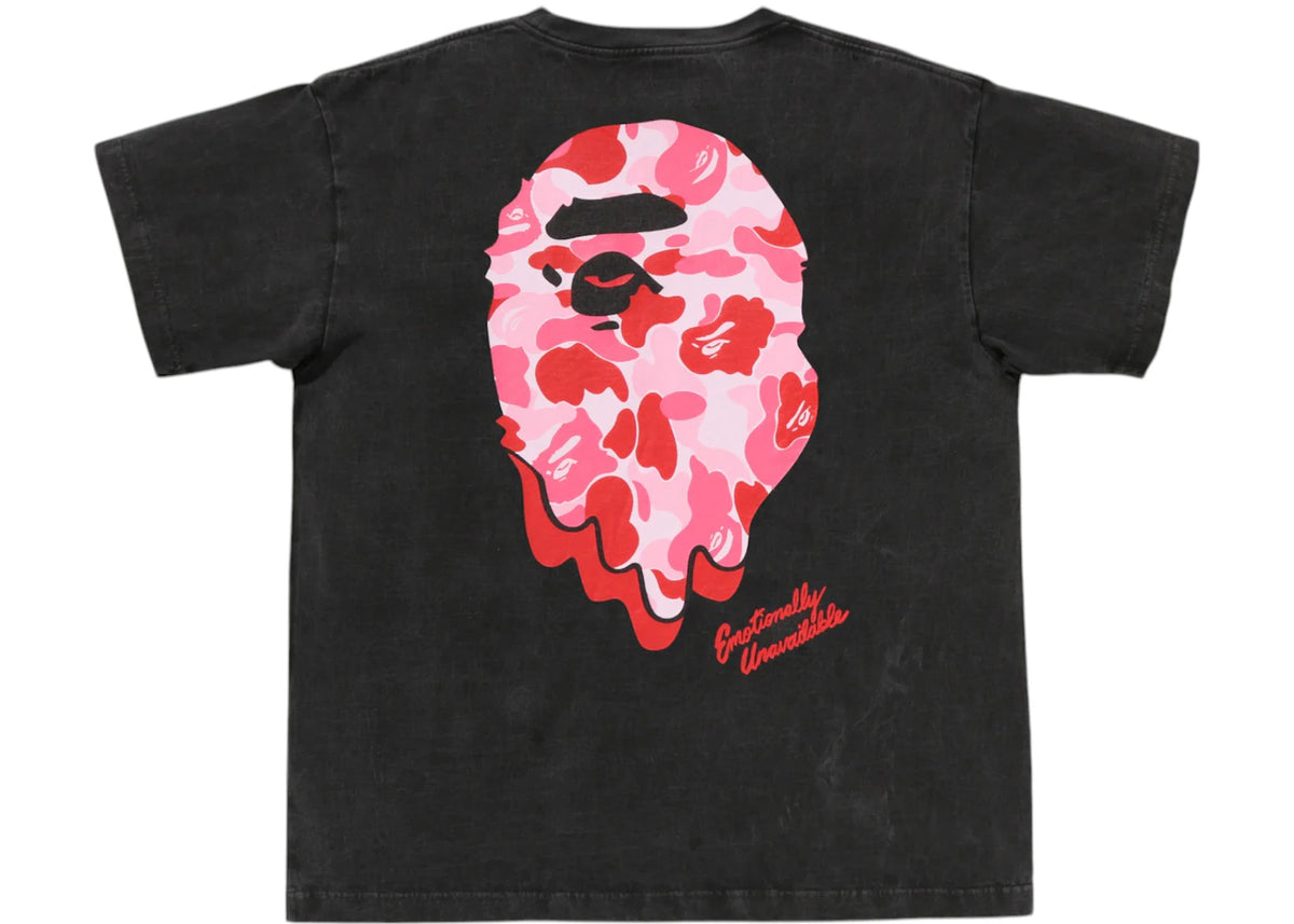 BAPE x Emotionally Unavailable ABC Camo Tee Black - vue secondaire B