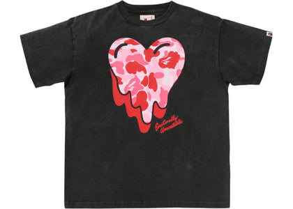 BAPE x Emotionally Unavailable ABC Camo Tee Black - product view 2