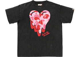 BAPE x Emotionally Unavailable ABC Camo Tee Black