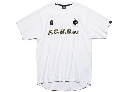 BAPE x F.C.R.B. 938 Team Tee White - product view 2