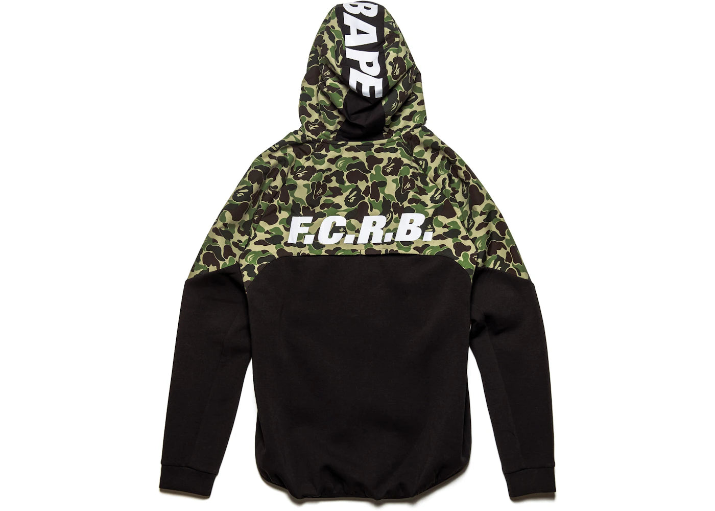 BAPE x F.C.R.B. Ventilation Hoodie Black - vue secondaire B