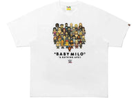 BAPE x Fanatics x WWE Wrestlers Baby Milo Relaxed Fit Tee White