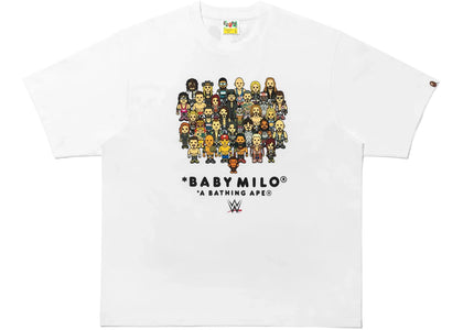 BAPE x Fanatics x WWE Wrestlers Baby Milo Relaxed Fit Tee White - product view 2