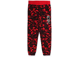 BAPE x Faze Clan Sweat Pants Red