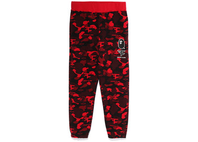 BAPE x Faze Clan Sweat Pants Red