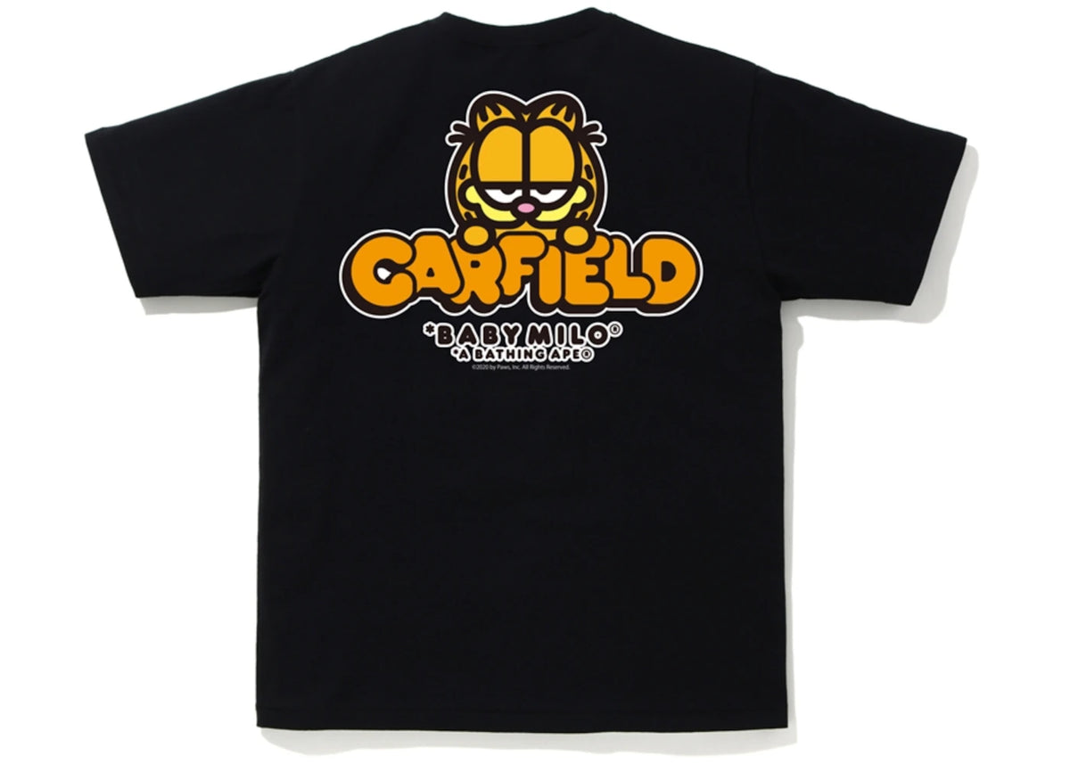 BAPE x Garfield #4 Tee Black - vue secondaire B