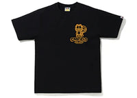 BAPE x Garfield #4 Tee Black