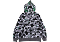 BAPE x Hidden NY Sta Camo Tiger Full Zip Hoodie Grey