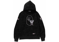 BAPE x Inter Miami CF Camo Pullover Hoodie Black