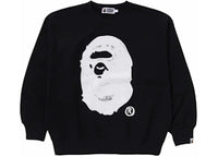 BAPE x Joshua Vides Ape Head Crewneck Black
