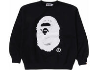 BAPE x Joshua Vides Ape Head Crewneck Black