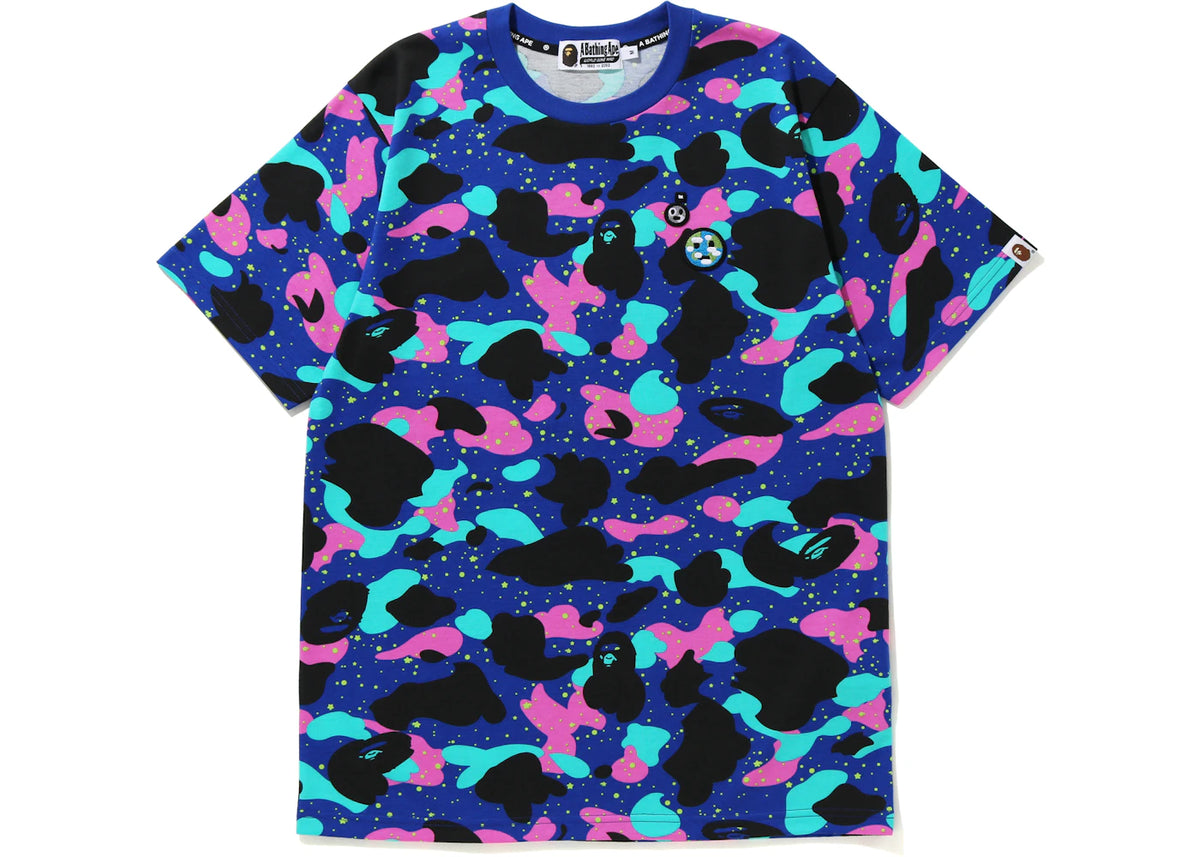 BAPE x Kid Cudi Camo Tee Multi - vue 360