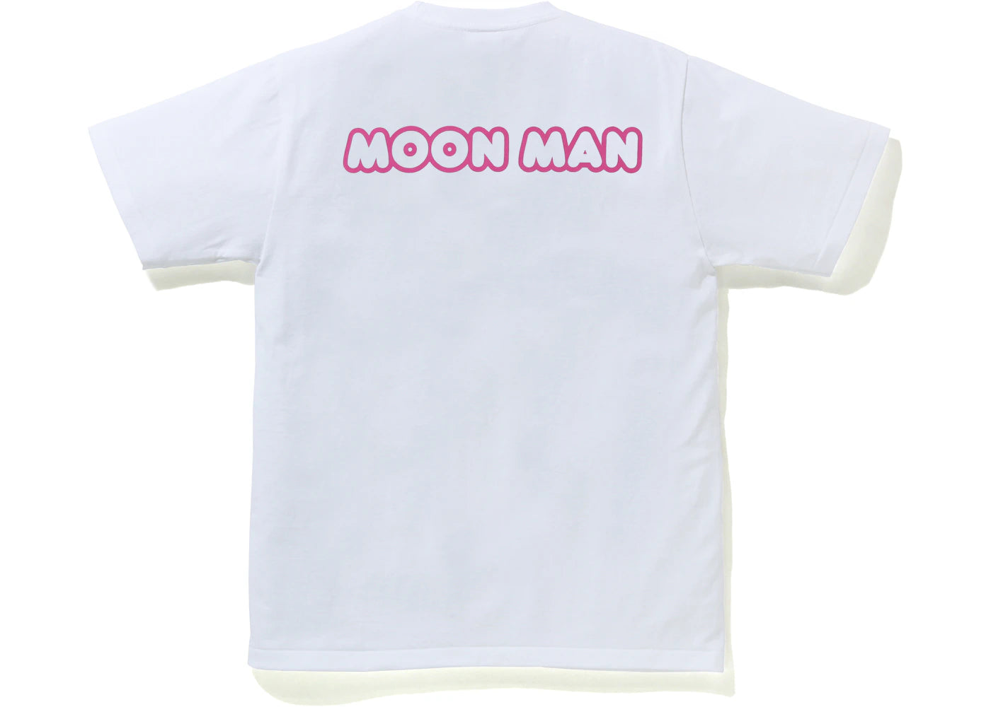 BAPE x Kid Cudi College Moon Man Tee White - vue secondaire B