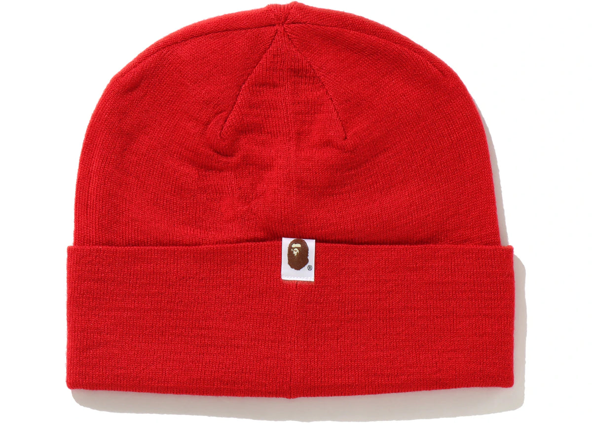 BAPE x Kid Cudi Knit Cap Red - vue secondaire B