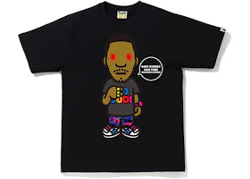 BAPE x Kid Cudi Milo Kid Cudi Tee Black