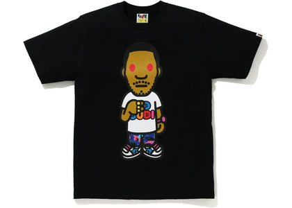 BAPE x Kid Cudi Tee Black - authentic BAPE product