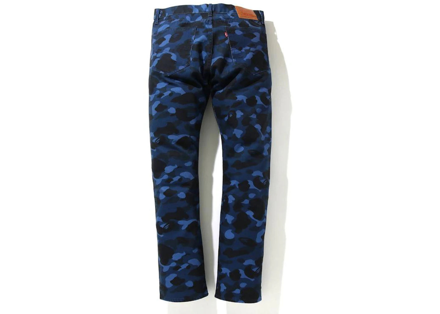 BAPE x Levi's Color Camo 501 93 Model (Asia Exclusive) Navy - vue secondaire B