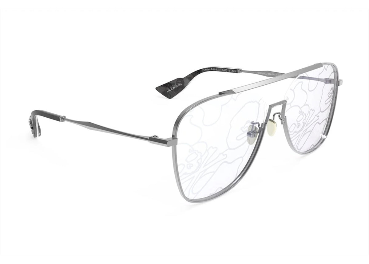 BAPE x MMJ 1 Sunglasses Silver - vue secondaire A