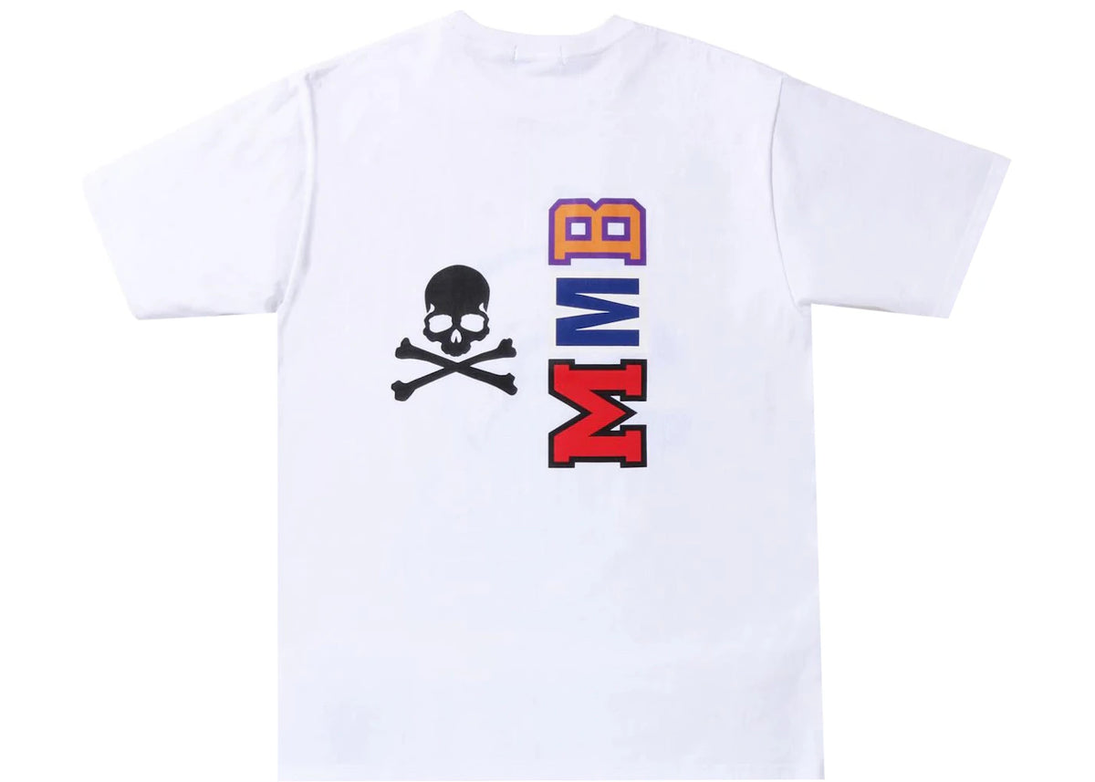BAPE x MMJ Half Shark Tee White - vue secondaire B