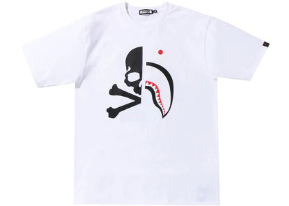 BAPE x MMJ Half Shark Tee White - product view 2