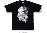BAPE x Marvel Comics Camo Iron Man Tee Black