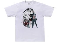 BAPE x Michael Jackson Album Jacket Ape Head Tee White