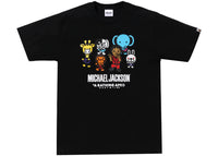BAPE x Michael Jackson Baby Milo Tee Black