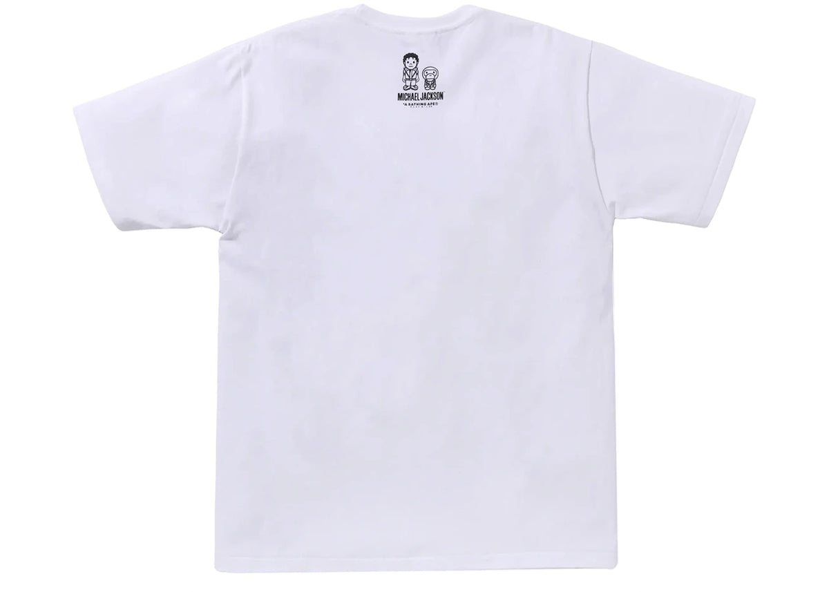 BAPE x Michael Jackson Baby Milo Tee White - vue secondaire B