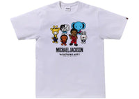 BAPE x Michael Jackson Baby Milo Tee White