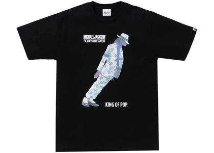 BAPE x Michael Jackson Tee Black - authentic BAPE product
