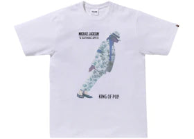 BAPE x Michael Jackson Tee White