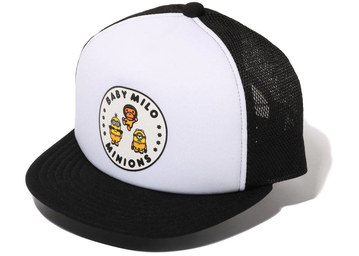 BAPE x Minions Mesh Cap Black - vue secondaire A